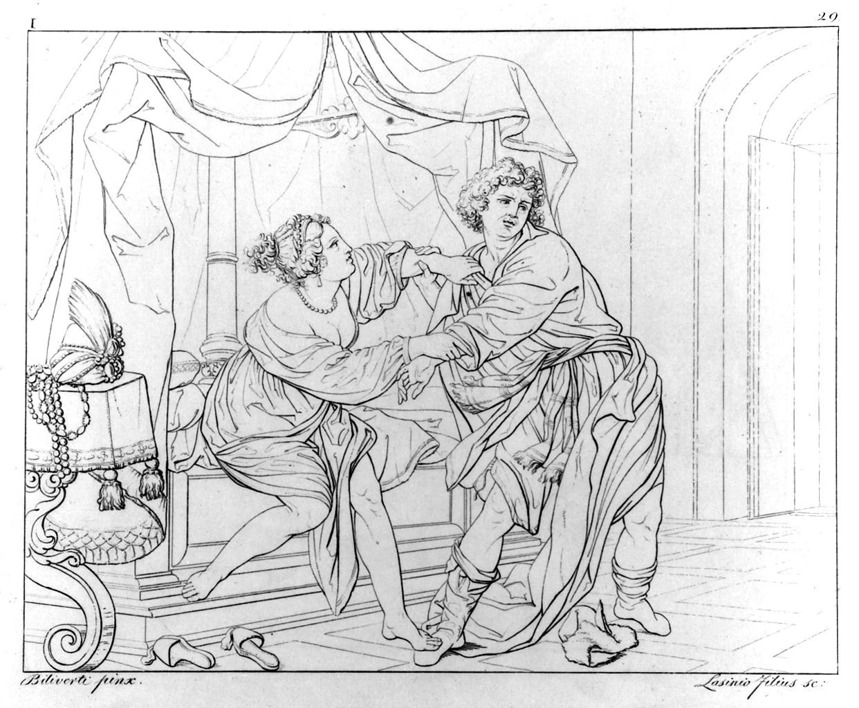 Giuseppe e la moglie di Putifarre